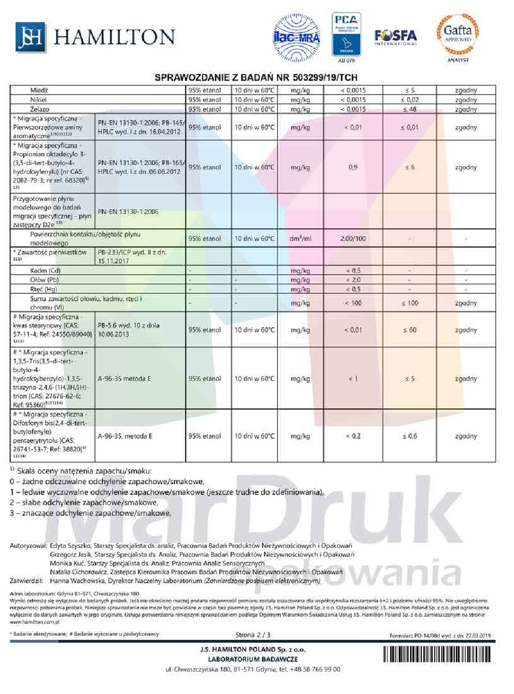 Folia OPP matowa z nadrukiem + Folia LDPE